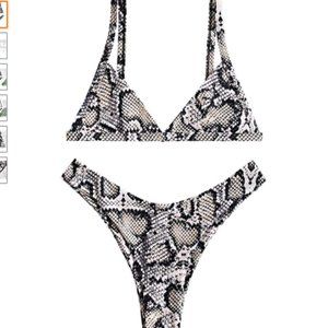 Snakeskin TOP AND BOTTOM - Medium